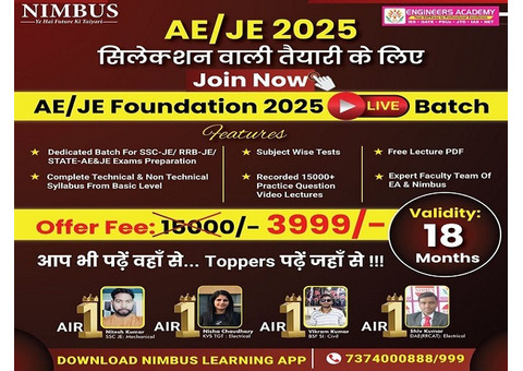 which is the Best SSC JE Online course for the SSC JE Exam?