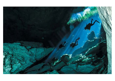Cenote diving Cancun