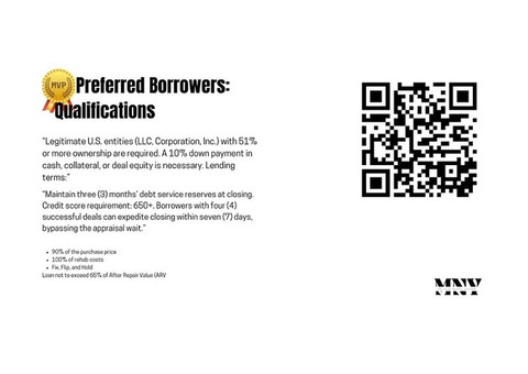 Private Money  Lender - Real Estate Funding: Deal First,Credit Second