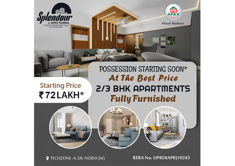 Apex Splendour Luxury 2 BHK Apartments in Noida Extenstion