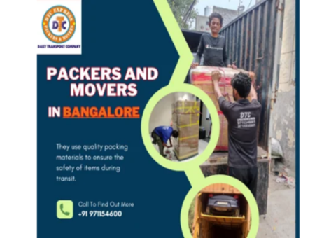 Book Packers and Movers in Bangalore, Book Now Today