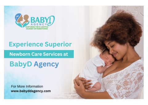 Experience Superior Newborn Care Services at BabyD Agency