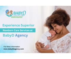 Experience Superior Newborn Care Services at BabyD Agency