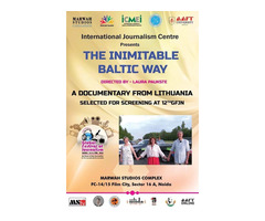 Award of Distinction for Film ” The Inimitable Baltic Way” from