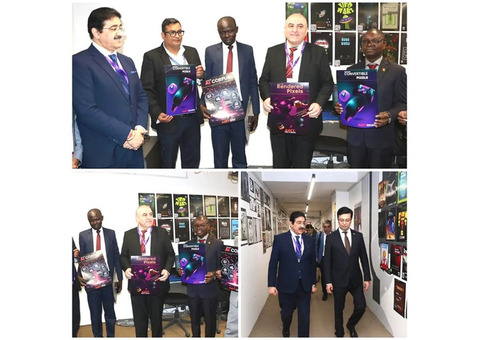 AVGC Exhibition Introduced at the 12th Global Festival of Journalism