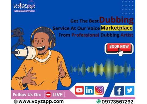 Hire Dubbing Artist | Professional Quality Dubbing Services Online