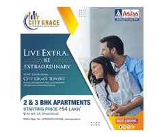 Aditya City Grace 2 Bhk Luxury Living  Apartments In Ghaziabad