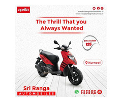 Best Aprilia Dealership Sri Ranga || Sri Ranga Automobiles