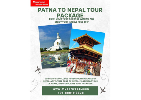 Patna to Nepal Tour Package, Nepal Tour Package from Patna