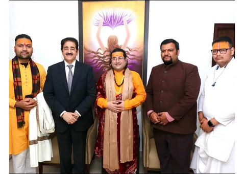 Spiritual Leader Bhagwat Deshmukh Vashith Ji Maharaj Visits