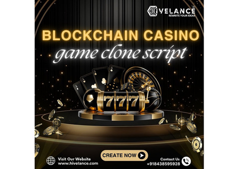 Take Your Online Casino to New Heights with a Blockchain Game Clone!