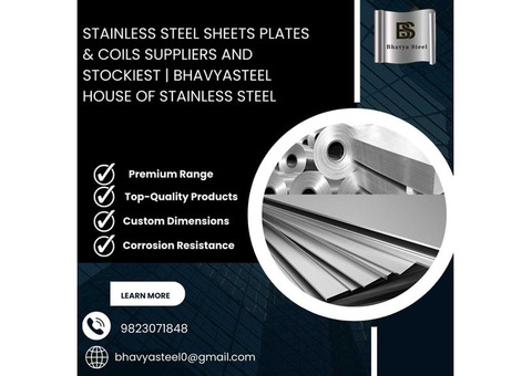 Stainless Steel Sheets Plates & Coils Suppliers and Stockiest