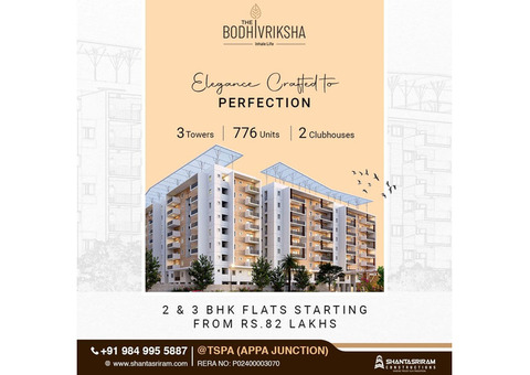 New apartments for sale in TSPA Appa junction