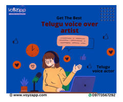 Hire Professional Telugu Voice Over Actor/Artists in India