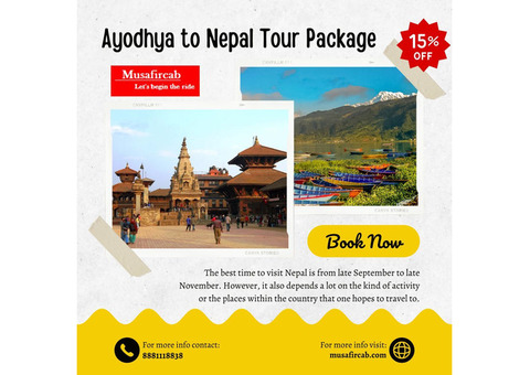 Ayodhya to Nepal tour Package, Nepal Tour Package from Ayodhya