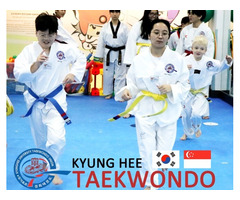 TKD teaches fun n challenging way 2get in shape n self-defense skills