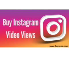 Buy Instagram Video Views - Real & Active Via Credit Card