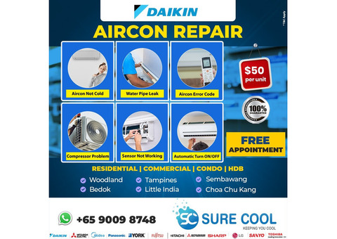 Daikin Aircon Servicing Singapore