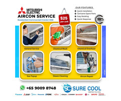 Mitsubishi Aircon Servicing in Singapore