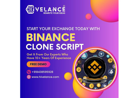 Fast-Track Your Crypto Exchange Launch with Binance Clone Script!