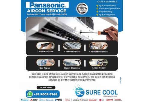 Panasonic Aircon Servicing in Singapore