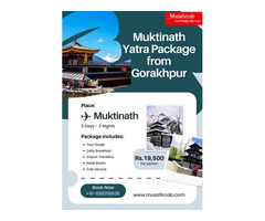 Gorakhpur to Muktinath Tour, Muktinath Tour from Gorakhpur