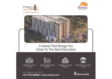 2 Bhk Flats for Sale in Bachupally