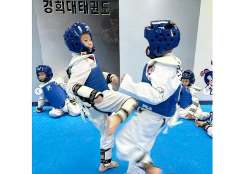 With regular practice, TKD students will be flexible and stronger