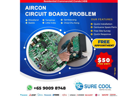 Aircon Circuit Board Problem Singapore