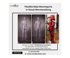 Find the best Flexible Male Mannequin with Voice Booster