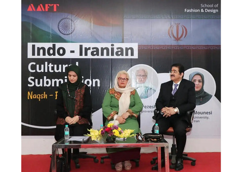 Iranian Designers Visited AAFT School of Fashion Design and Interior
