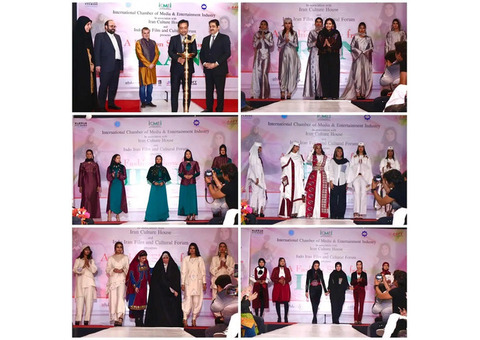 Electrifying Fashion Show of Iranian Garments by AAFT School