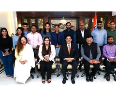 Sandeep Marwah Met Operation Team of Marwah Studios