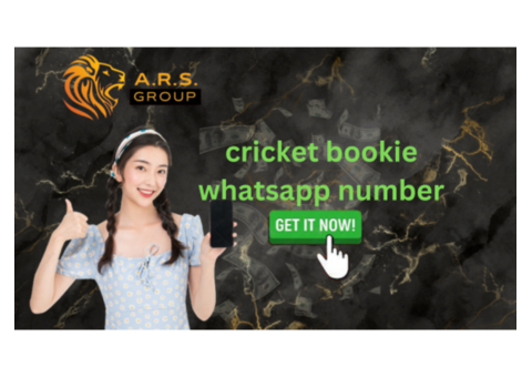 Get Your Cricket Bookie Whatsapp Number Online
