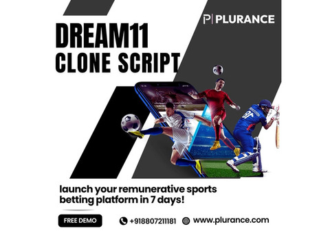 Plurance's dream11 clone script to thrive in sports betting industry