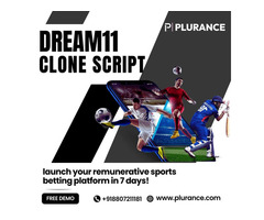 Plurance's dream11 clone script to thrive in sports betting industry