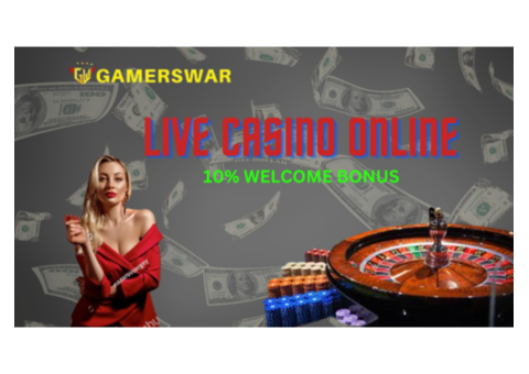 Play Live Casino Online To Win Money