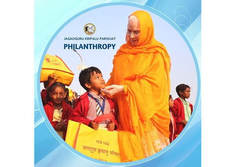 Jagadguru Kripalu Parishat's Philanthropic Initiatives in March