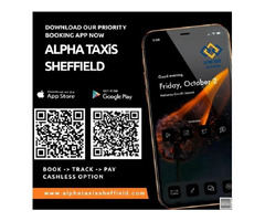 Book a Taxi Online with Alpha Taxi Sheffield