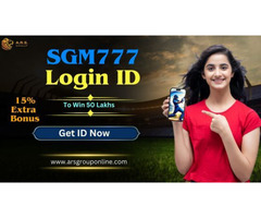 Get a SGM777 ID with 15% Welcome Bonus to Win 50 Lacs