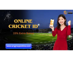 Best Online Cricket Betting ID Service  With 15% Welcome Bonus