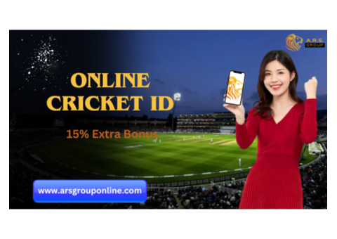 Best Online Cricket ID With 15% Welcome Bonus