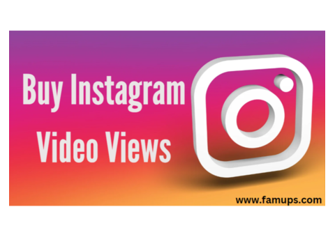 Buy Instagram Video Views – 100% Real & Affordable