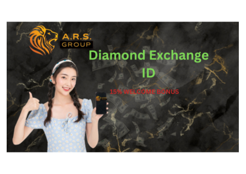 Best Diamond Exchange ID In India With 15% Welcome Bonus