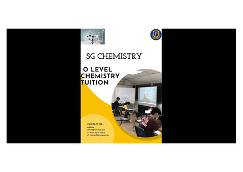 Dominate Chemistry Class: Join h2 Chemistry Tuition Today