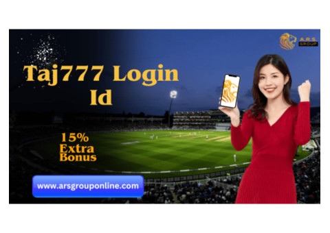 Trusted  Taj777 Login ID Provider In India