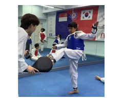 TKD kicking drills helps students develop a sense of timing in kicks