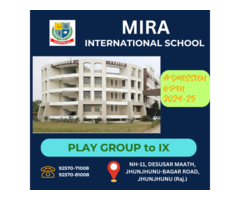 BEST CBSE SCHOOL IN JHUNJHUNU- MIRA INTERNATIONAL SCHOOL