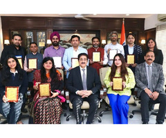 Top Faculty of AAFT Honored by President Sandeep Marwah